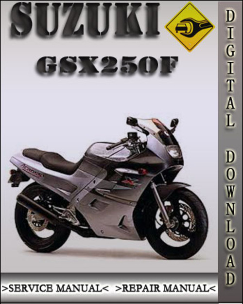 Product picture Suzuki GSX250F Factory Service Repair Manual