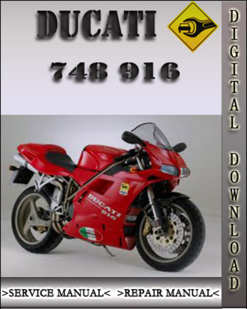Product picture Ducati 748 916 Factory Service Repair Manual