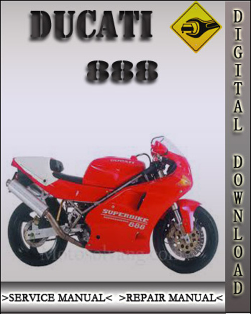 Product picture Ducati 888 Factory Service Repair Manual