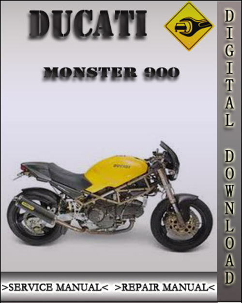Product picture Ducati Monster 900 Factory Service Repair Manual