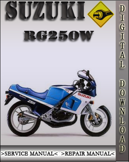 Product picture 1983-1984 Suzuki RG250W Factory Service Repair Manual