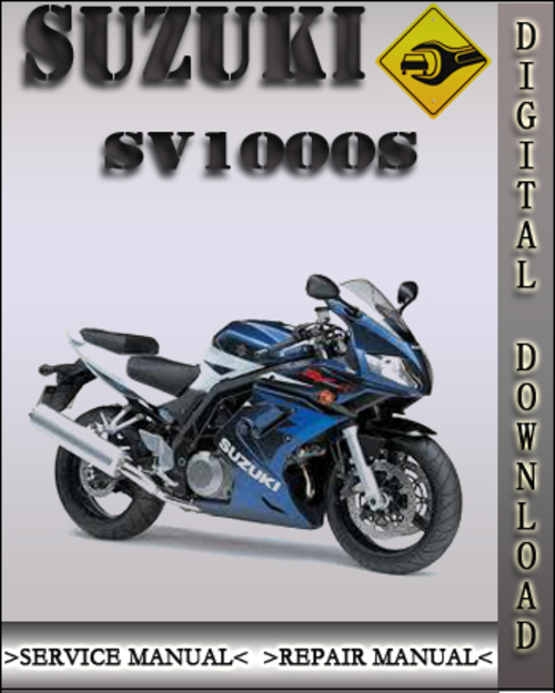 Product picture 2003 Suzuki SV1000S Factory Service Repair Manual
