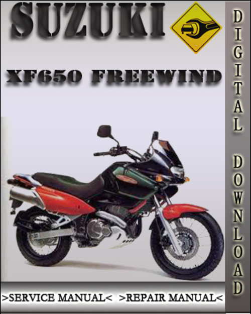 Product picture 1996-2001 Suzuki XF650 Freewind Factory Service Repair Manual 1997 1998 1999 2000