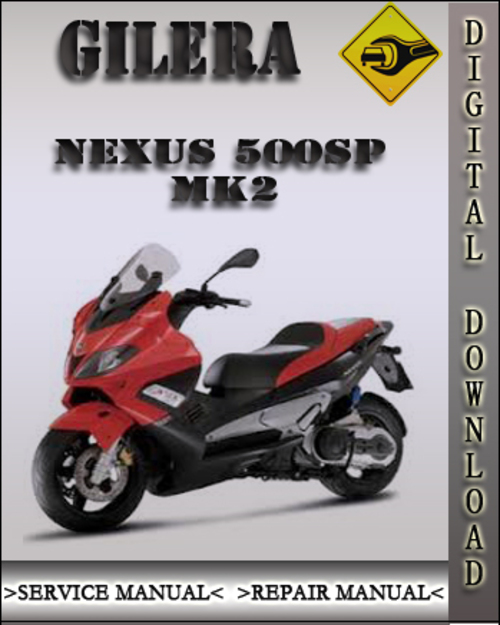 Product picture 2005-2007 Gilera Nexus 500SP Mk2 Factory Service Repair Manual 2006