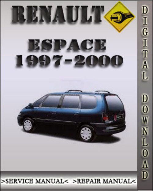 Product picture 1997-2000 Renault Espace Factory Service Repair Manual 1998 1999