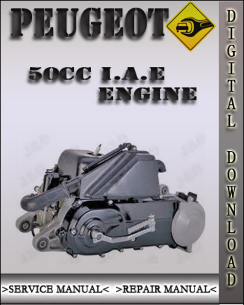 Product picture Peugeot 50cc I.A.E Engine Factory Service Repair Manual