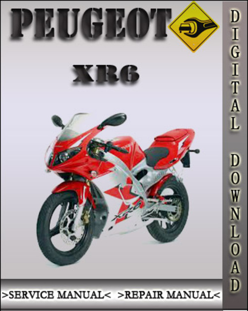 Product picture Peugeot XR6 Factory Service Repair Manual