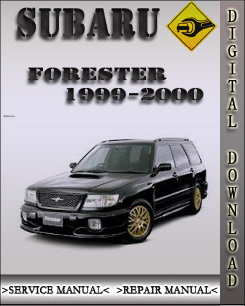 Product picture 1999-2000 Subaru Forester Factory Service Repair Manual