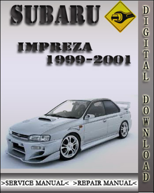 Product picture 1999-2001 Subaru Impreza Factory Service Repair Manual 2000