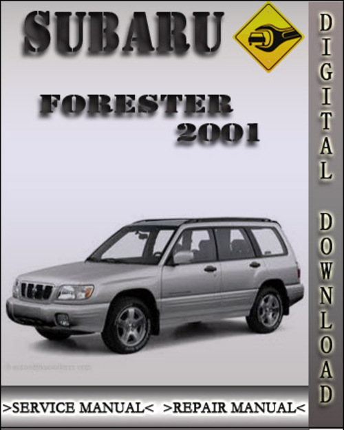 Product picture 2001 Subaru Forester Factory Service Repair Manual