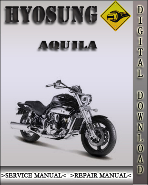 Product picture Hyosung Aquila Factory Service Repair Manual