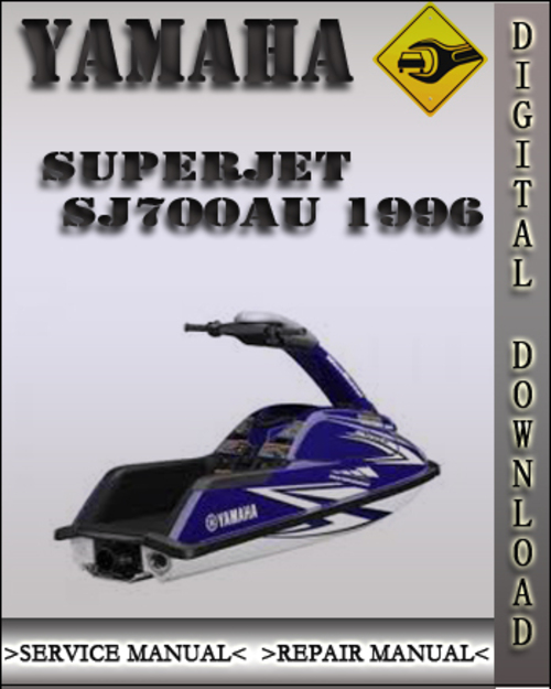 Product picture 1996 Yamaha Superjet SJ700AU Factory Service Repair Manual