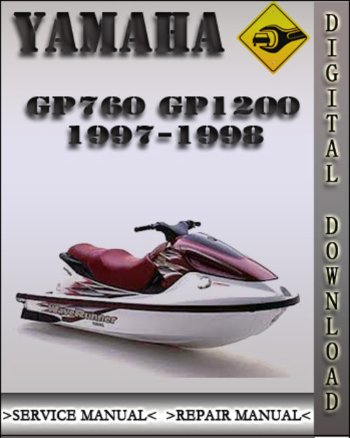 Product picture 1997-1998 Yamaha GP760 GP1200 Factory Service Repair Manual