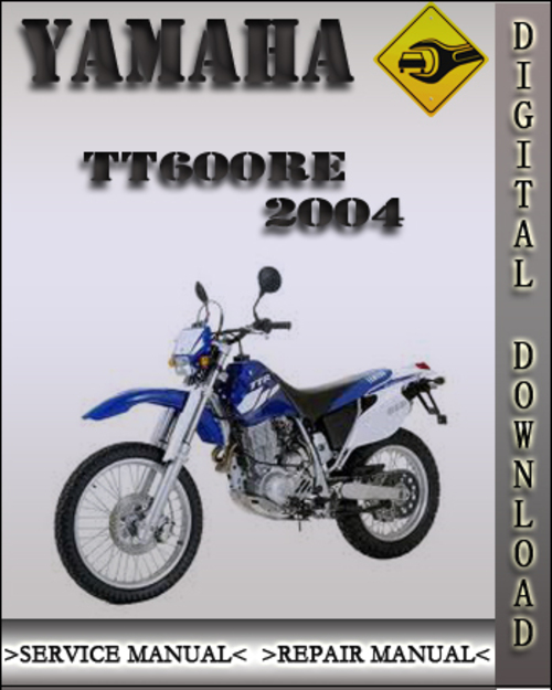 Product picture 2004 Yamaha TT600RE Factory Service Repair Manual