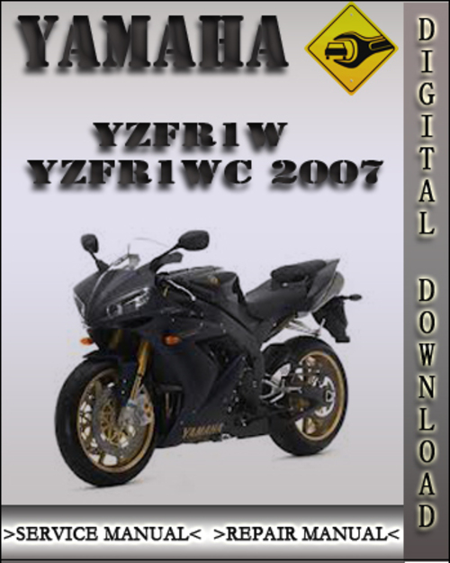 Product picture 2007 Yamaha YZFR1W YZFR1WC Factory Service Repair Manual