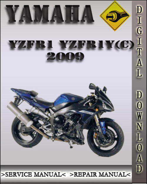 Product picture 2009 Yamaha YZFR1 YZFR1Y(C) Factory Service Repair Manual