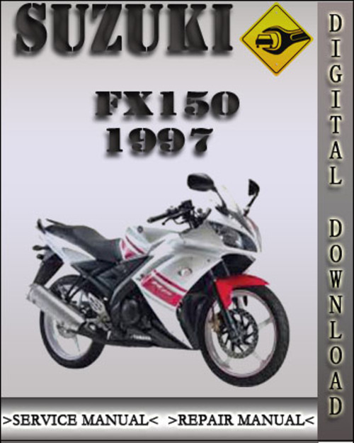 Product picture 1997 Suzuki FX150 Factory Service Repair Manual