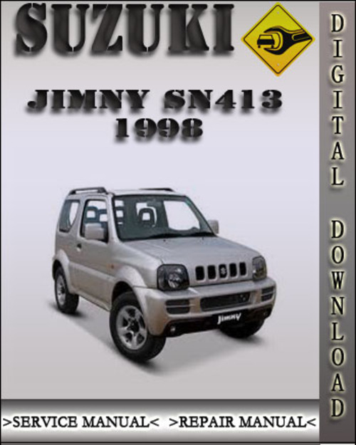 Product picture 1998 Suzuki Jimny SN413 Factory Service Repair Manual