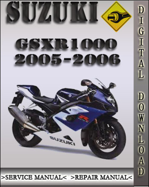 Product picture 2005-2006 Suzuki GSXR1000 Factory Service Repair Manual