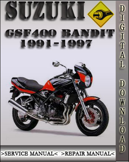 Product picture 1991-1997 Suzuki GSF400 Bandit Factory Service Repair Manual 1992 1993 1994 1995 1996
