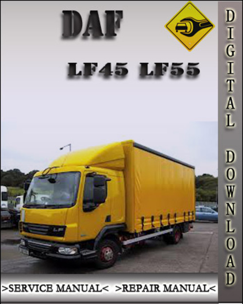 Product picture DAF LF45 LF55 Factory Service Repair Manual
