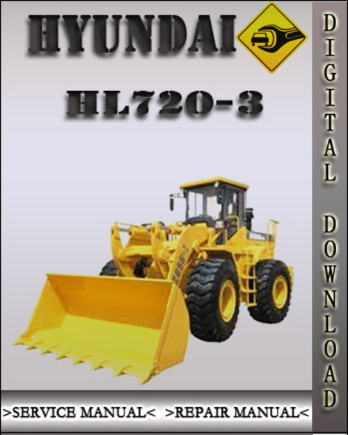 Product picture Hyundai HL720-3 Wheel Loader Factory Service Repair Manual