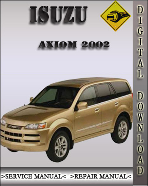 Product picture 2002 Isuzu Axiom Factory Service Repair Manual