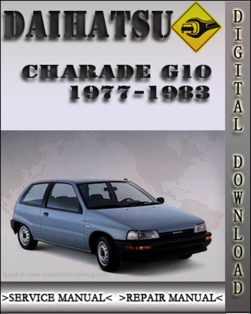 Product picture 1977-1983 Daihatsu Charade G10 Factory Service Repair Manual 1978 1979 1980 1981 1982