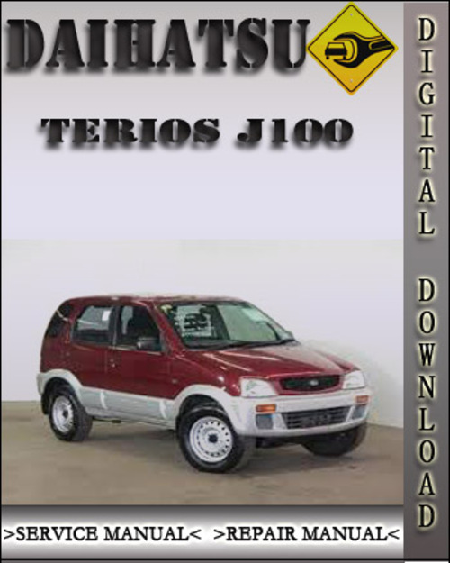 Product picture 1997 Daihatsu Terios J100 Factory Service Repair Manual