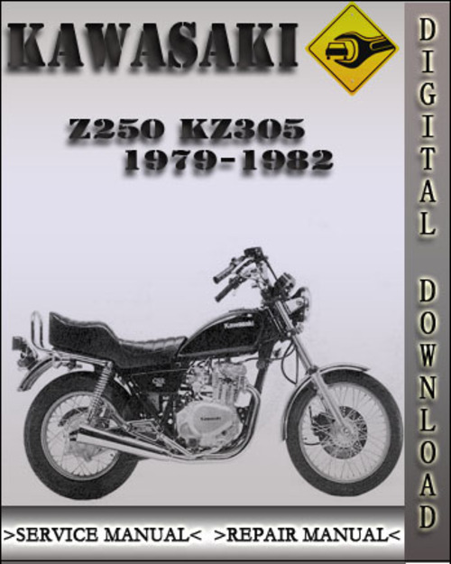 Product picture 1979-1982 Kawasaki Z250 KZ305 Factory Service Repair Manual 1980 1981