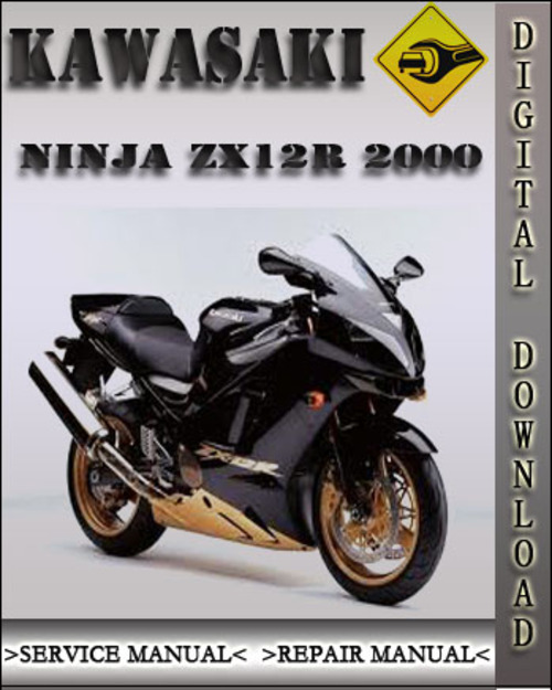 Product picture 2000 Kawasaki Ninja ZX12R Factory Service Repair Manual