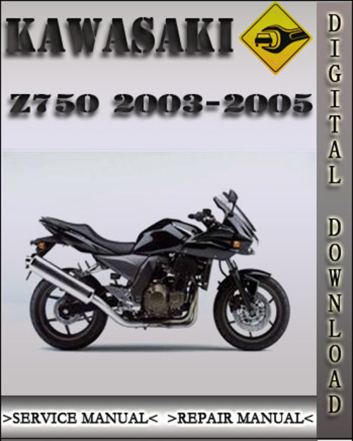 Product picture 2003-2005 Kawasaki Z750 Factory Service Repair Manual 2004