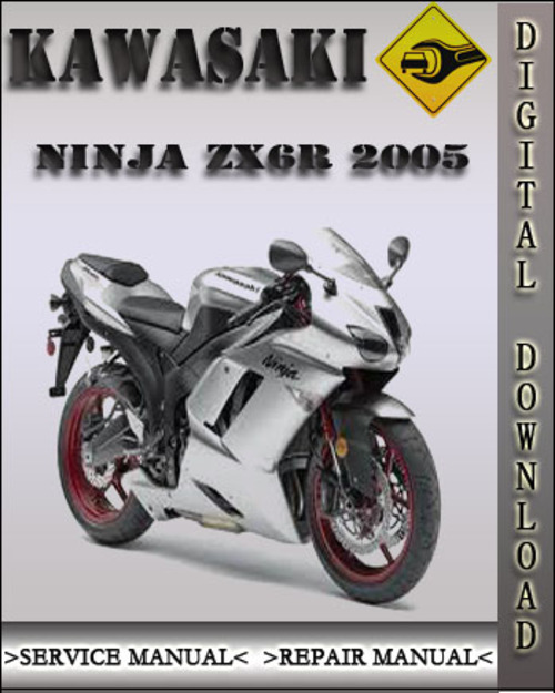 Product picture 2005 Kawasaki Ninja ZX6R Factory Service Repair Manual