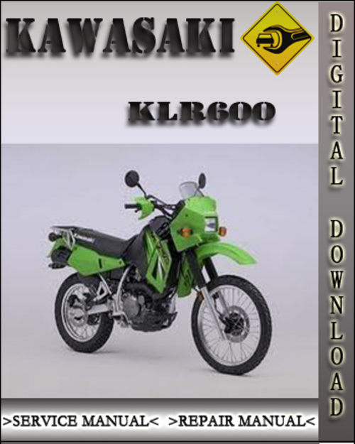 Product picture 1984 Kawasaki KLR600 Factory Service Repair Manual