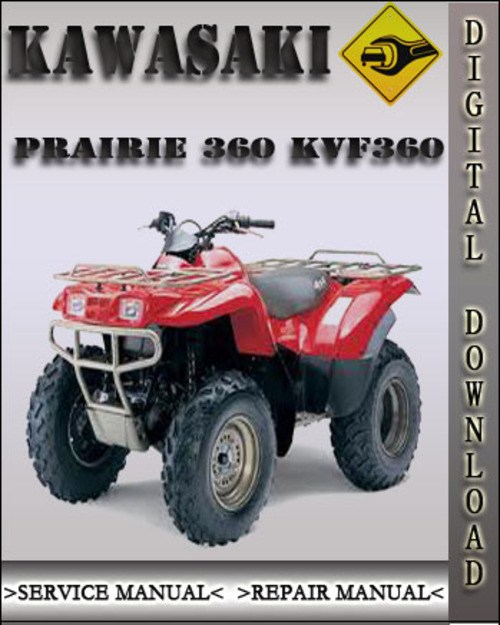 Product picture Kawasaki Prairie 360 KVF360 Factory Service Repair Manual