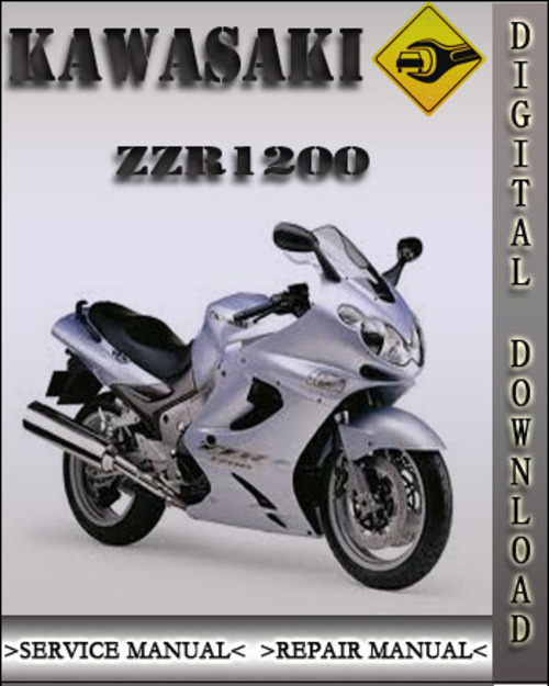 Product picture Kawasaki ZZR1200 Factory Service Repair Manual