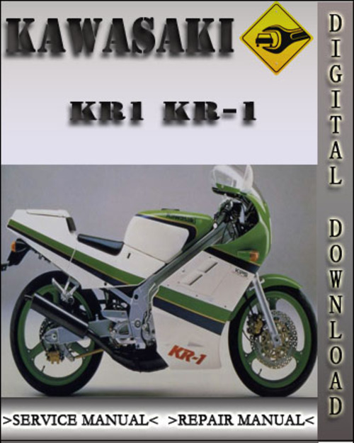 Product picture 1988-1990 Kawasaki KR1 KR-1 Factory Service Repair Manual 1989