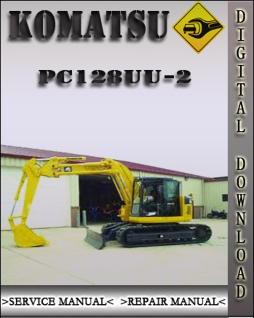Product picture Komatsu PC128UU-2 Factory Shop Service Repair Manual