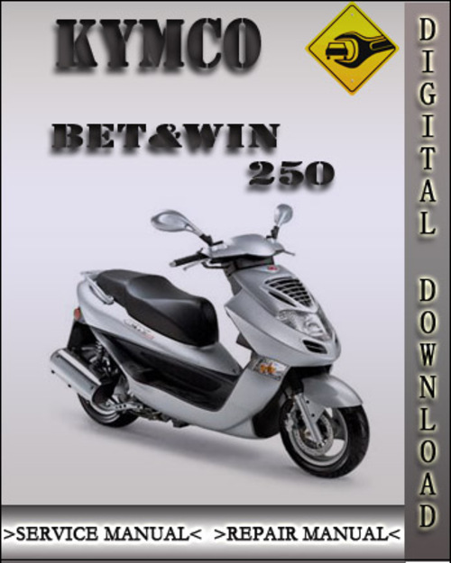 Product picture Kymco Bet&Win 250 Factory Service Repair Manual