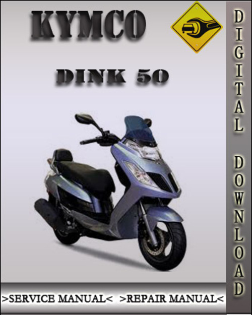 Product picture Kymco Dink 50 Factory Service Repair Manual