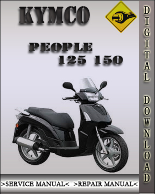 Product picture Kymco People 125 150 Factory Service Repair Manual