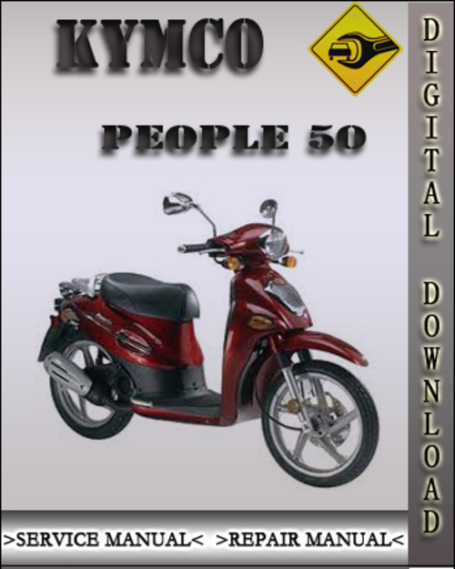 Product picture Kymco People 50 Factory Service Repair Manual