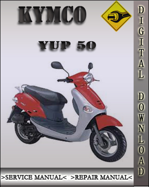 Product picture Kymco Yup 50 Factory Service Repair Manual