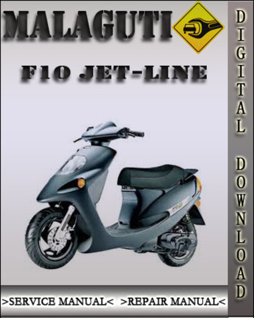 Product picture Malaguti F10 Jet-Line Factory Service Repair Manual