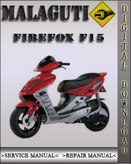 Product picture Malaguti Firefox F15 Factory Service Repair Manual