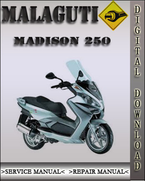 Product picture Malaguti Madison 250 Factory Service Repair Manual