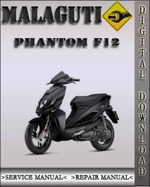 Product picture Malaguti Phantom F12 Factory Service Repair Manual