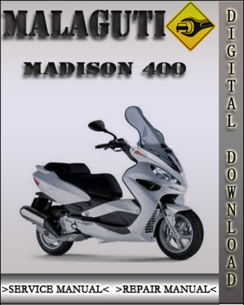 Product picture Malaguti Madison 400 Factory Service Repair Manual