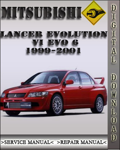Product picture 1999-2001 Mitsubishi Lancer Evolution VI EVO 6 Factory Service Repair Manual 2000