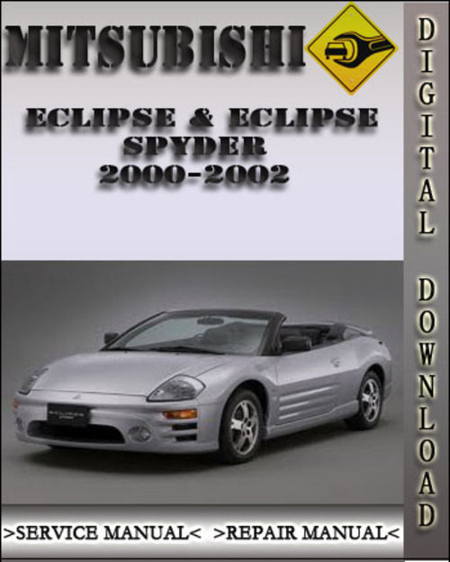 Product picture 2000-2002 Mitsubishi Eclipse & Eclipse Spyder Factory Service Repair Manual 2001